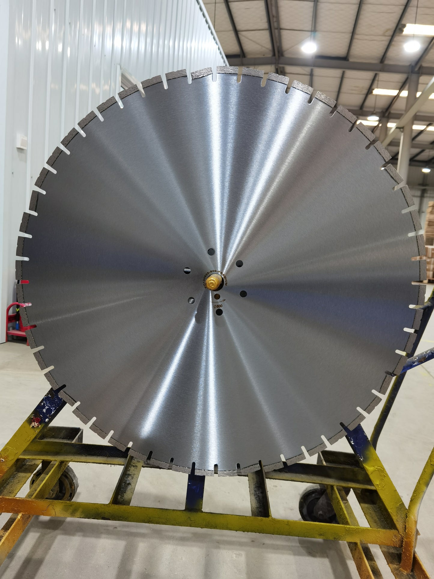 800mm Laser welded diamond floor saw blade for reinforced concrete