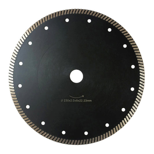 230mm Hot pressed sintered blade-turbo for granite and ceramic