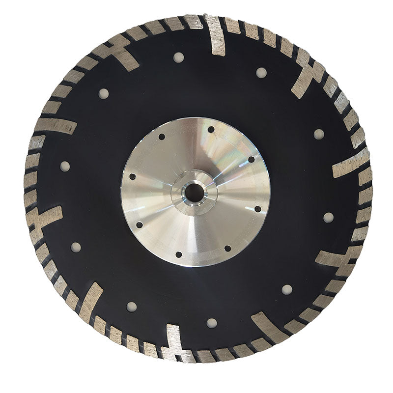 230mm Hot pressed turbo for concrete and asphalt