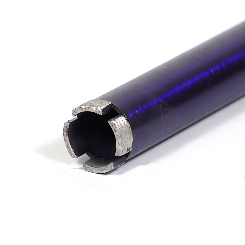 42mm laser welded wet core drill for reinforced concrete