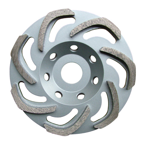 5 inch L segment diamond grinding cup wheels
