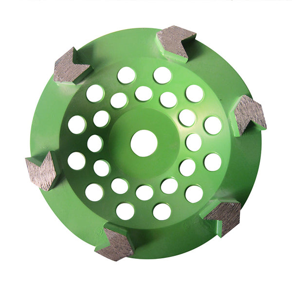 4-7 inch arrow segment diamond grinding cup wheels