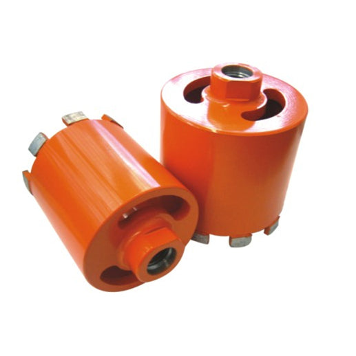 152mm Laser welded dry diamond core drill bits for concrete and stone